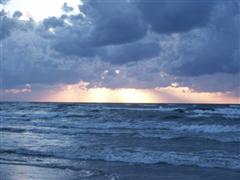 Sonnenuntergang zwei - Ostsee